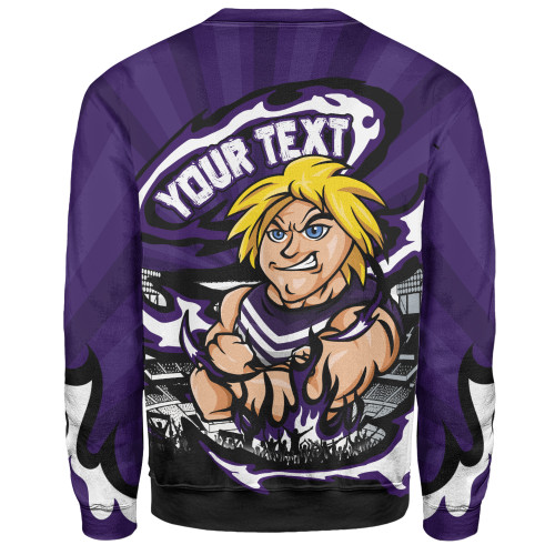 Fremantle Sweatshirt Premiership Series Flame Edition Fremantle Sweatshirt Premiership Series Flame Edition