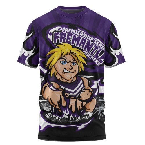 Fremantle T-Shirt Premiership Series Flame Edition