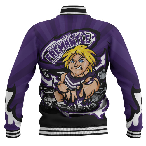 Fremantle Baseball Jacket Premiership Series Flame Edition