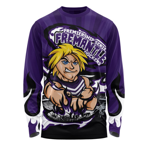 Fremantle Long Sleeve T-shirt Premiership Series Flame Edition