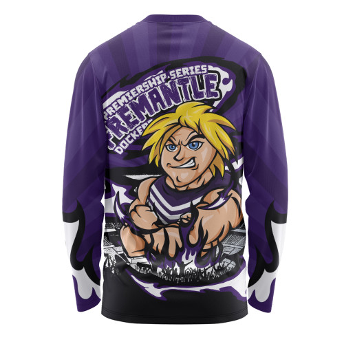 Fremantle Long Sleeve T-shirt Premiership Series Flame Edition