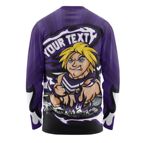 Fremantle Long Sleeve T-shirt Premiership Series Flame Edition