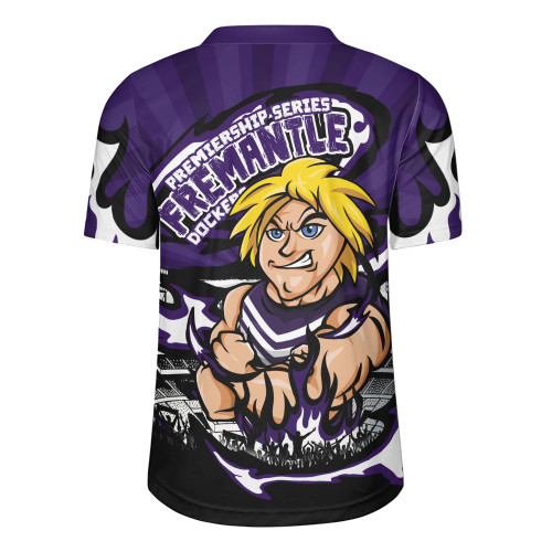 Fremantle Rugby Jersey Premiership Series Flame Edition