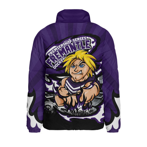 Fremantle Padded Jacket Premiership Series Flame Edition
