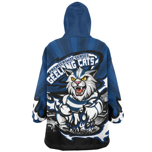 Geelong Cats Snug Hoodie Premiership Series Flame Edition