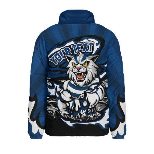 Geelong Cats Padded Jacket Premiership Series Flame Edition