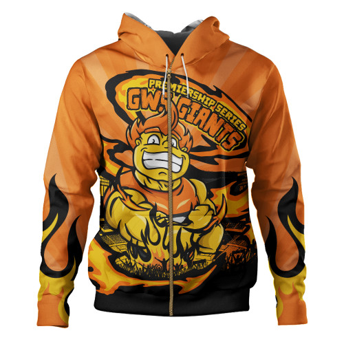 GWS GIANTS Hoodie Premiership Series Flame Edition GWS GIANTS Hoodie Premiership Series Flame Edition