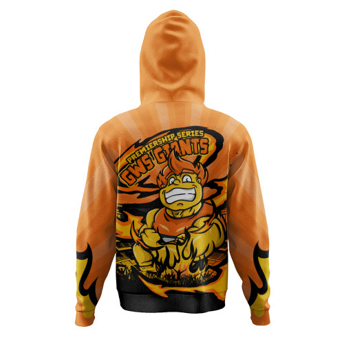 GWS GIANTS Hoodie Premiership Series Flame Edition GWS GIANTS Hoodie Premiership Series Flame Edition