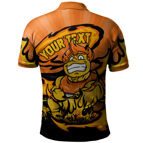 GWS GIANTS Polo Shirt Premiership Series Flame Edition