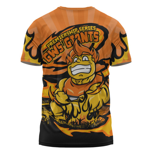 GWS GIANTS T-Shirt Premiership Series Flame Edition GWS GIANTS T-Shirt Premiership Series Flame Edition