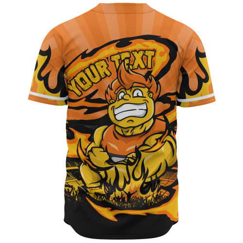 GWS GIANTS Baseball Shirt Premiership Series Flame Edition GWS GIANTS Baseball Shirt Premiership Series Flame Edition