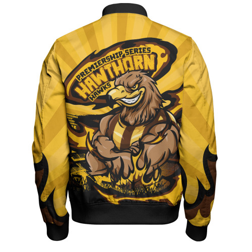 Hawthorn Bomber Jacket Premiership Series Flame Edition
