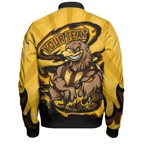 Hawthorn Bomber Jacket Premiership Series Flame Edition Hawthorn Bomber Jacket Premiership Series Flame Edition