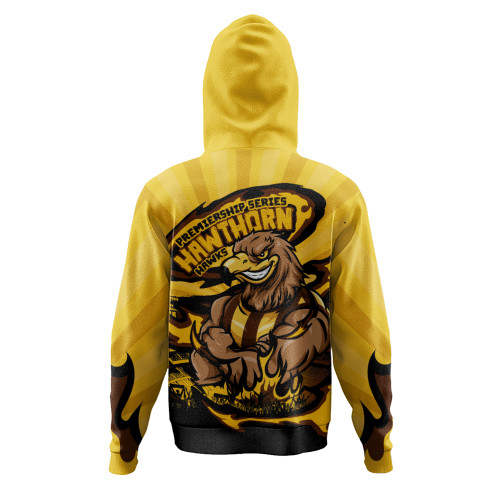 Hawthorn Hoodie Premiership Series Flame Edition