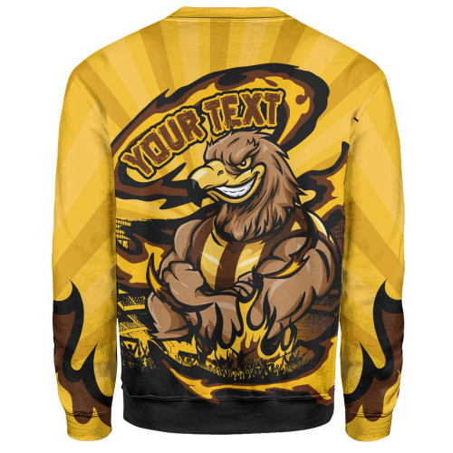 Hawthorn Sweatshirt Premiership Series Flame Edition