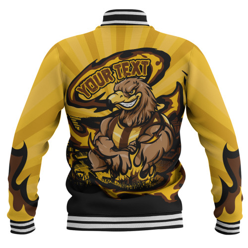 Hawthorn Baseball Jacket Premiership Series Flame Edition