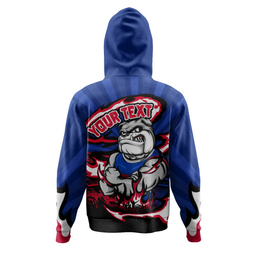 Western Bulldogs Hoodie Premiership Series Flame Edition