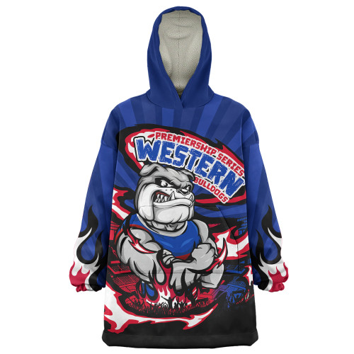 Western Bulldogs Snug Hoodie Premiership Series Flame Edition