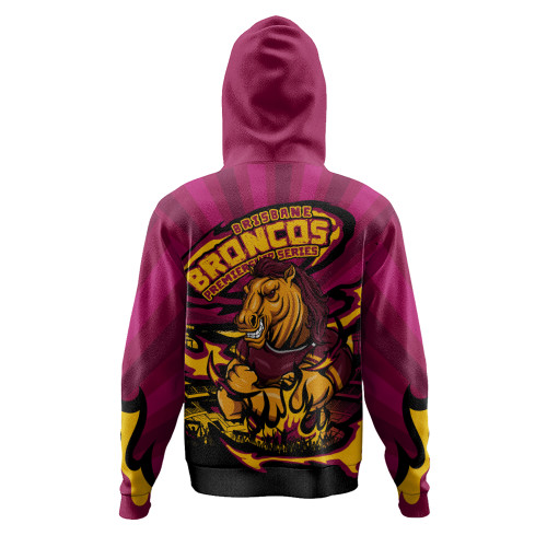 Brisbane Broncos Hoodie Premiership Series Sports Gear Brisbane Broncos Hoodie Premiership Series Sports Gear