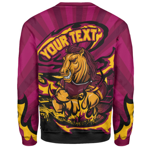 Brisbane Broncos Sweatshirt Premiership Series Sports Gear