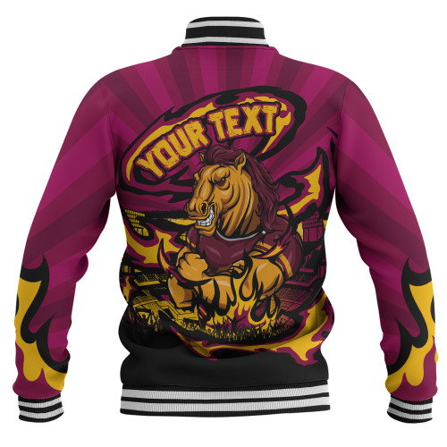 Brisbane Broncos Baseball Jacket Premiership Series Sports Gear