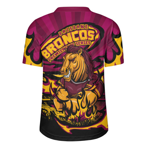 Brisbane Broncos Rugby Jersey Premiership Series Sports Gear