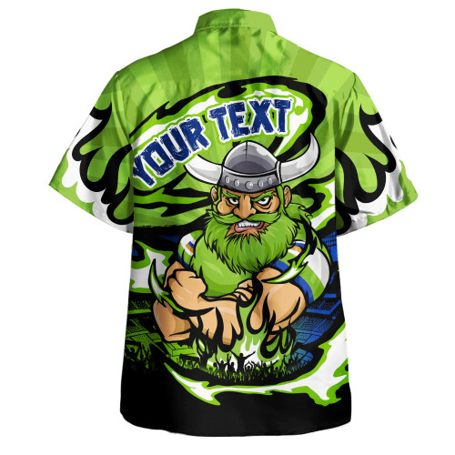 Canberra Raiders Hawaiian Shirt Premiership Series Sports Gear