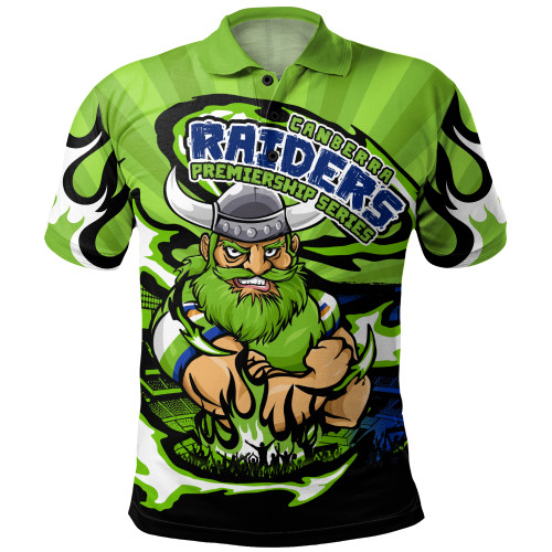 Canberra Raiders Polo Shirt Premiership Series Sports Gear Canberra Raiders Polo Shirt Premiership Series Sports Gear