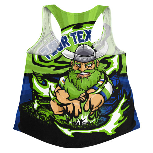 Canberra Raiders Women Racerback Singlet Premiership Series Sports Gear Canberra Raiders Women Racerback Singlet Premiership Series Sports Gear