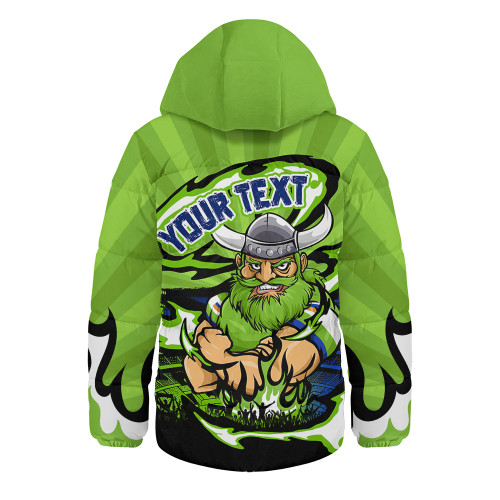 Canberra Raiders Hooded Padded Jacket Premiership Series Sports Gear