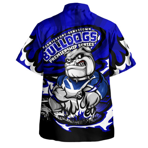 Canterbury-Bankstown Bulldogs Hawaiian Shirt Premiership Series Sports Gear Canterbury-Bankstown Bulldogs Hawaiian Shirt Premiership Series Sports Gear