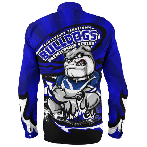 Canterbury-Bankstown Bulldogs Long Sleeve Shirt Premiership Series Sports Gear Canterbury-Bankstown Bulldogs Long Sleeve Shirt Premiership Series Sports Gear