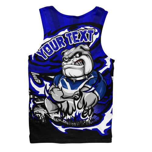 Canterbury-Bankstown Bulldogs Men Singlet Premiership Series Sports Gear