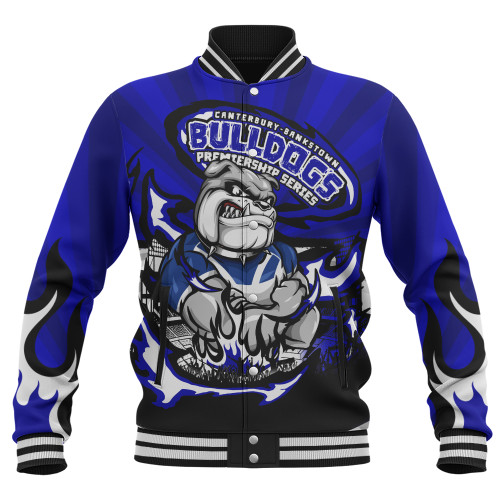 Canterbury-Bankstown Bulldogs Baseball Jacket Premiership Series Sports Gear