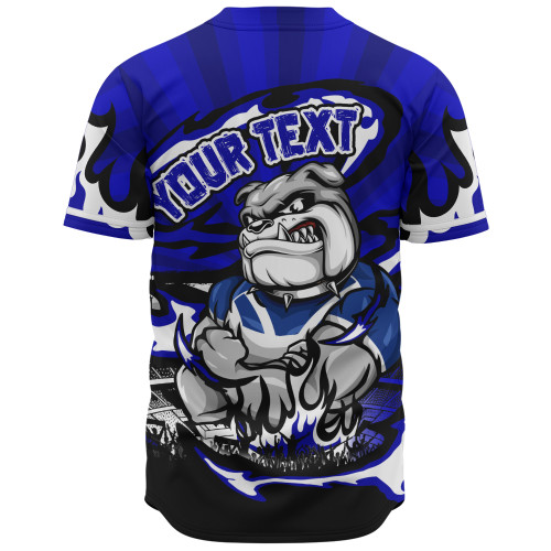 Canterbury-Bankstown Bulldogs Baseball Shirt Premiership Series Sports Gear Canterbury-Bankstown Bulldogs Baseball Shirt Premiership Series Sports Gear