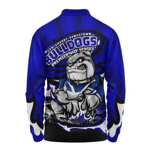 Canterbury-Bankstown Bulldogs Long Sleeve Polo Shirt Premiership Series Sports Gear Canterbury-Bankstown Bulldogs Long Sleeve Polo Shirt Premiership Series Sports Gear