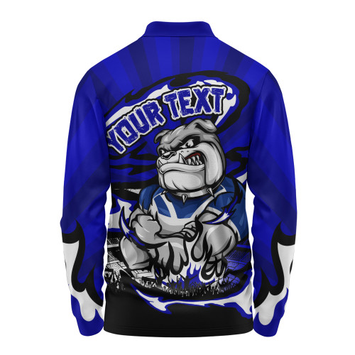 Canterbury-Bankstown Bulldogs Long Sleeve Polo Shirt Premiership Series Sports Gear Canterbury-Bankstown Bulldogs Long Sleeve Polo Shirt Premiership Series Sports Gear