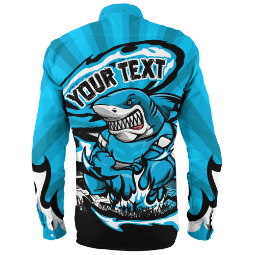 Cronulla-Sutherland Sharks Long Sleeve Shirt Premiership Series Sports Gear Cronulla-Sutherland Sharks Long Sleeve Shirt Premiership Series Sports Gear
