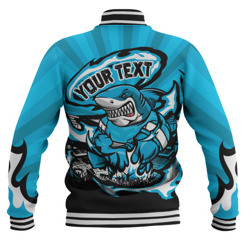 Cronulla-Sutherland Sharks Baseball Jacket Premiership Series Sports Gear