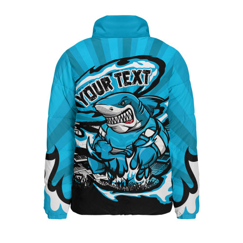 Cronulla-Sutherland Sharks Padded Jacket Premiership Series Sports Gear