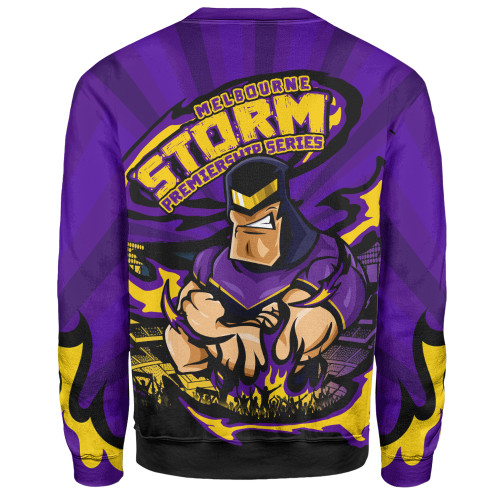 Melbourne Storm Sweatshirt Premiership Series Sports Gear