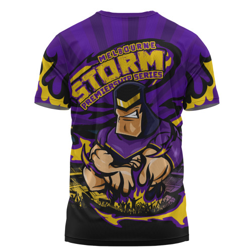 Melbourne Storm T-Shirt Premiership Series Sports Gear