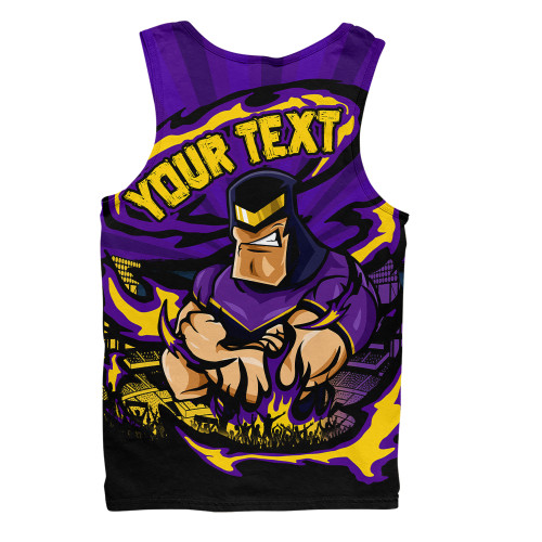 Melbourne Storm Men Singlet Premiership Series Sports Gear