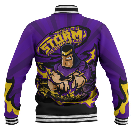 Melbourne Storm Baseball Jacket Premiership Series Sports Gear Melbourne Storm Baseball Jacket Premiership Series Sports Gear