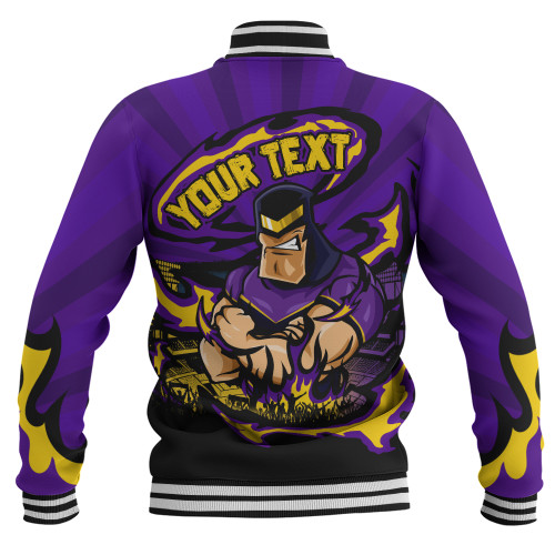 Melbourne Storm Baseball Jacket Premiership Series Sports Gear