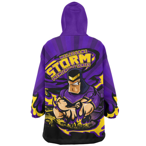 Melbourne Storm Snug Hoodie Premiership Series Sports Gear