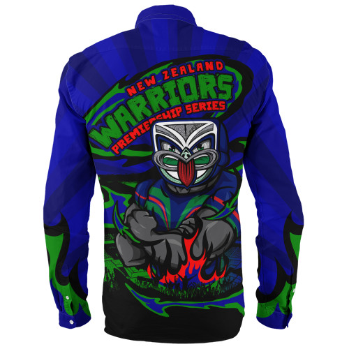 New Zealand Warriors Long Sleeve Shirt Premiership Series Sports Gear
