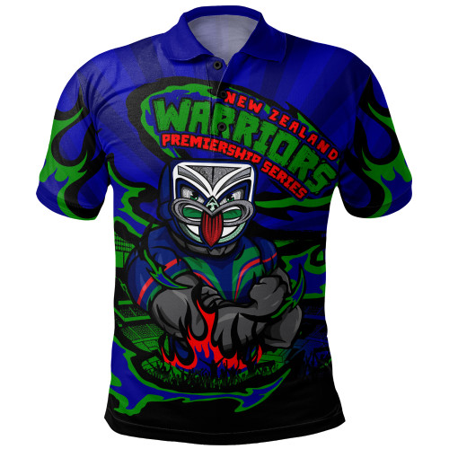 New Zealand Warriors Polo Shirt Premiership Series Sports Gear New Zealand Warriors Polo Shirt Premiership Series Sports Gear