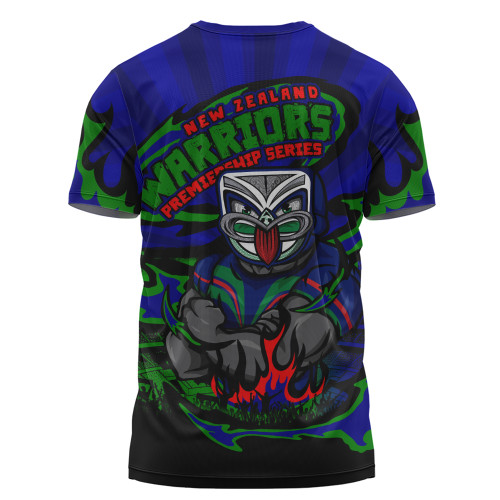 New Zealand Warriors T-Shirt Premiership Series Sports Gear