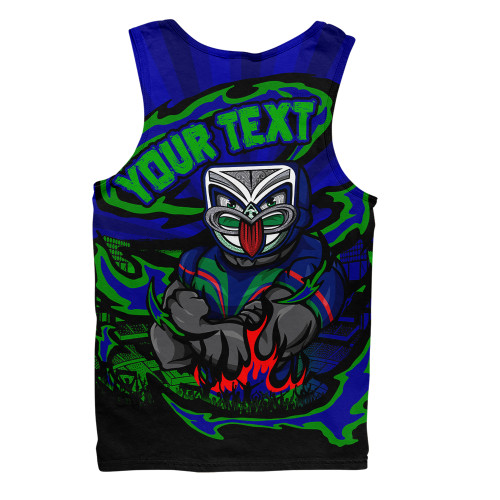 New Zealand Warriors Men Singlet Premiership Series Sports Gear